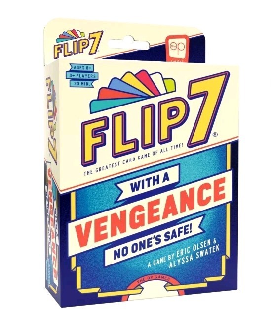 Flip 7 With a Vengeance Board Game