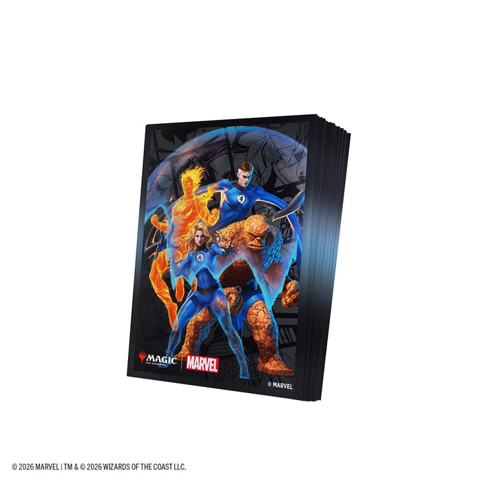 Gamegenic Marvel Super Heroes Premium Art Sleeves: The Fantastic Four (100 Count)