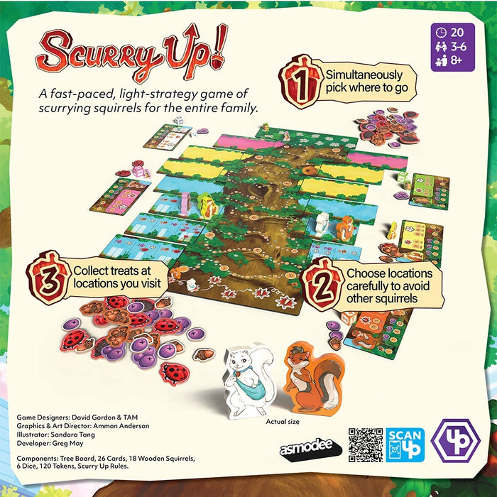 Scurry Up Board Game (2-4 Players)