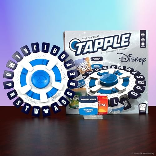 USAOPOLY Tapple: Disney Edition Board Game