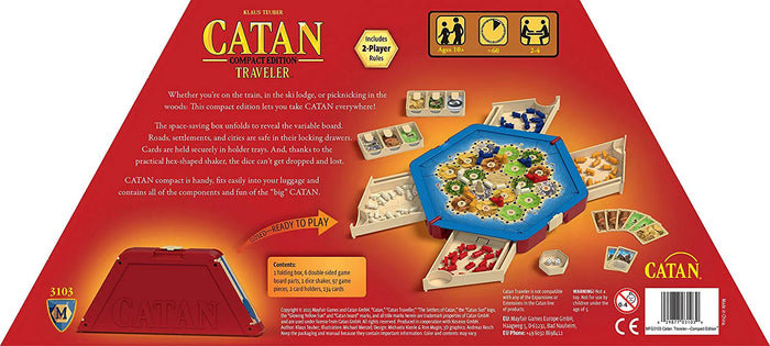 Catan: Traveler - Compact Edition Board Game (2-4 Players)