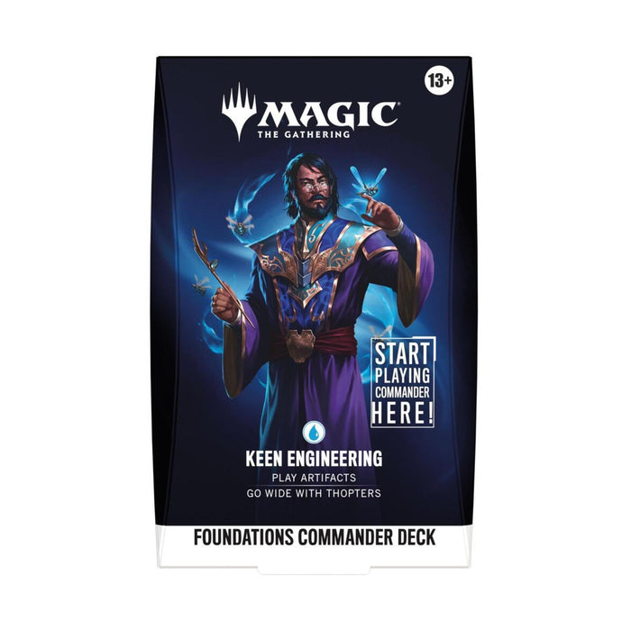 Magic: The Gathering - Commander Foundations: Keen Engineering Commander Deck