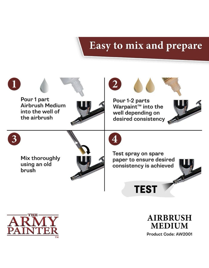 The Army Painter: Airbrush Medium Thinner - Flow Improver 100ml