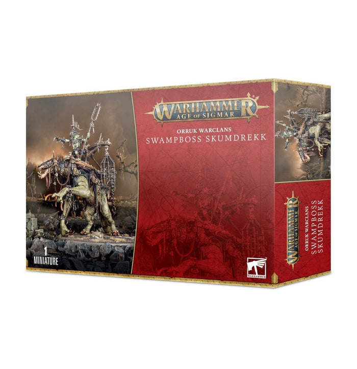 Games Workshop Warhammer Age of Sigmar: Orruk Warclans Swampboss Skumdrekk Miniature