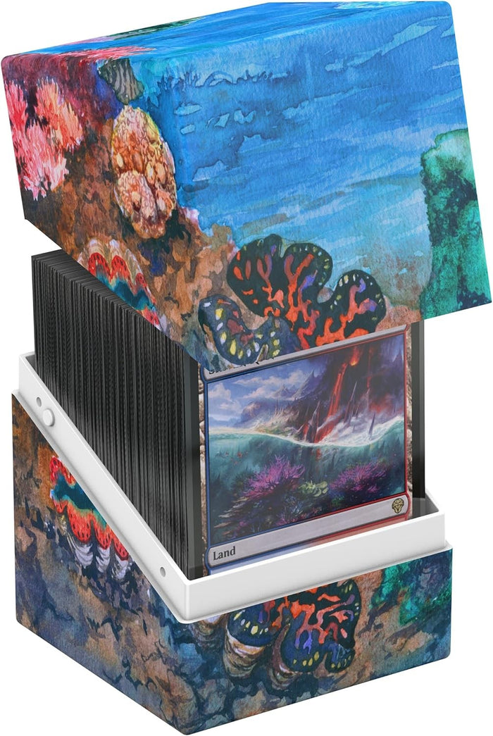 Ultimate Guard Boulder Deck Case 100+ Coral Places: Seablue Hush