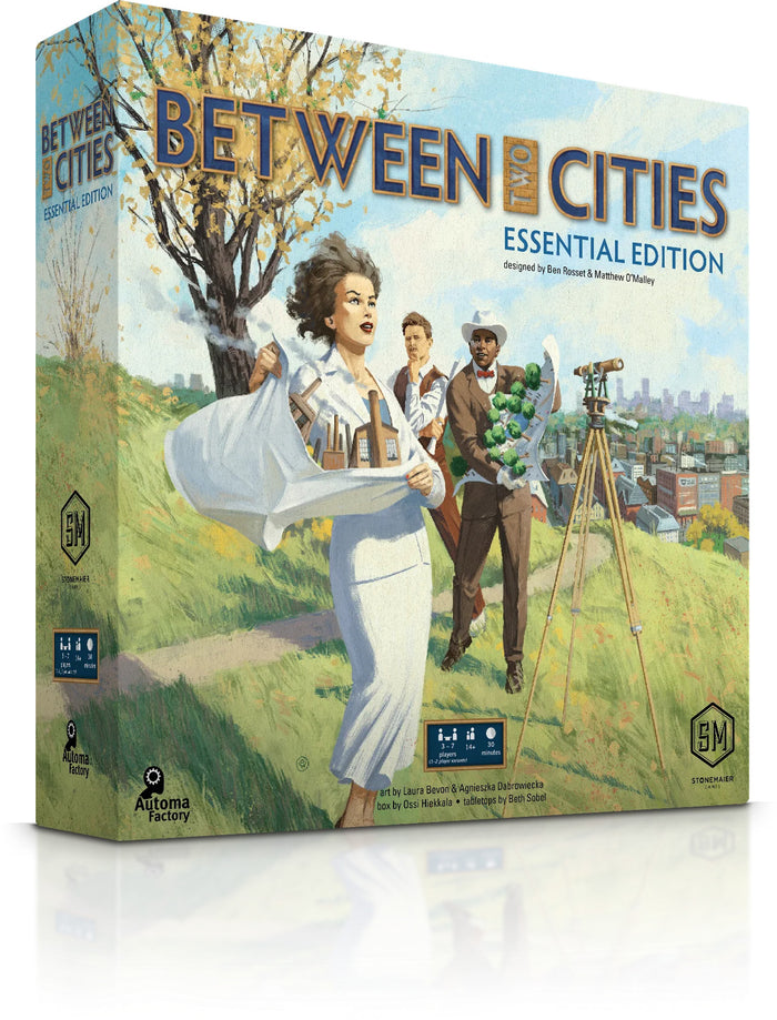 Stonemaier Games: Between Two Cities Essential Edition Board Game (2-4 Players)