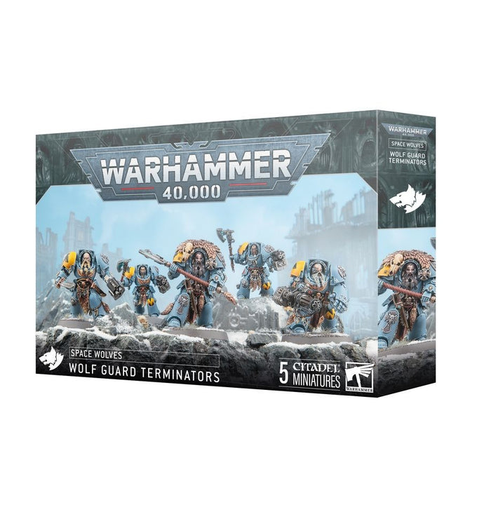 Games Workshop Space Wolves: Wolf Guard Terminators (2 Miniatures)