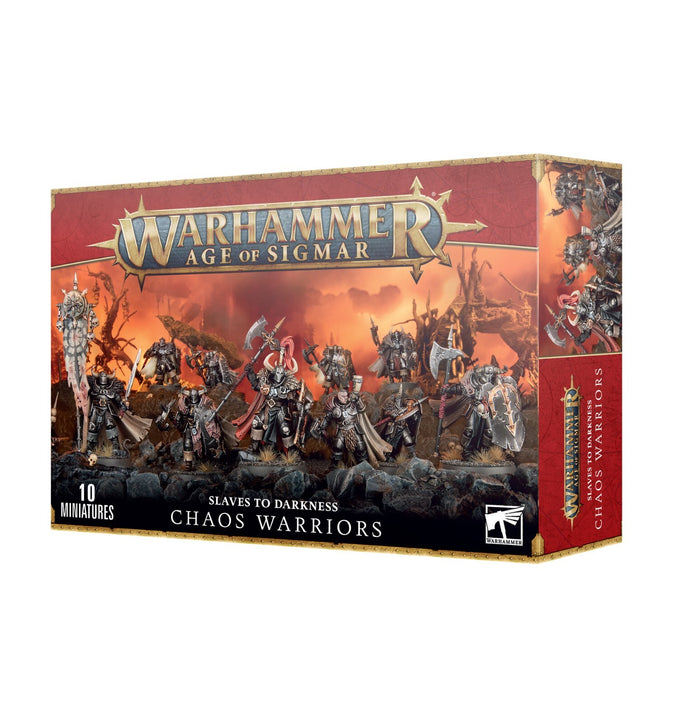 Games Workshop Warhammer Age of Sigmar: Chaos Warriors Slaves to Darkness (10 Models)