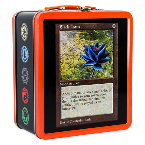 Surreal Entertainment Magic: The Gathering - Black Lotus Retro Metal Lunchbox