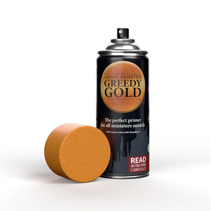 Army Painter Colour Primer: Greedy Gold Spray