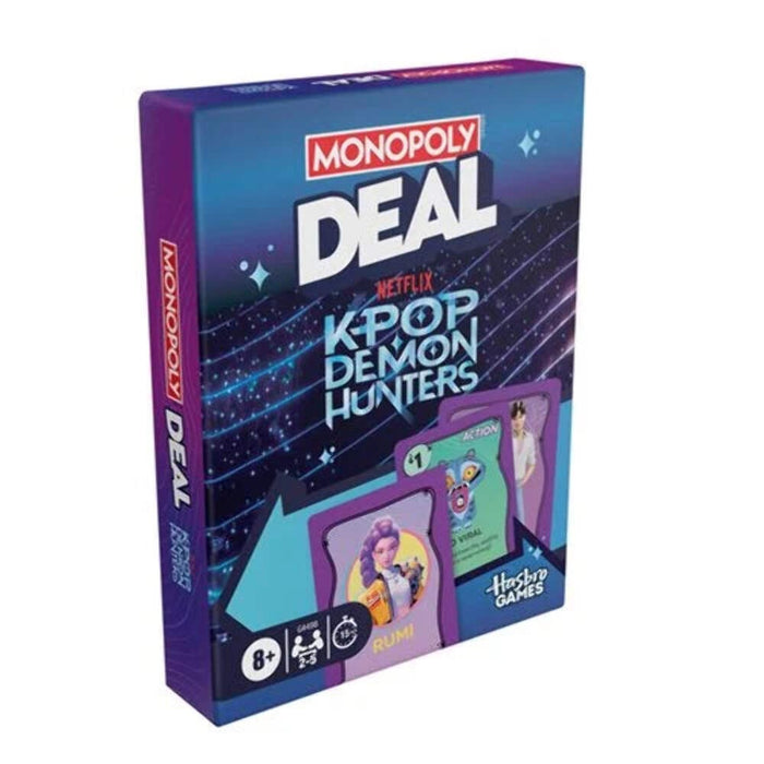 Hasbro Monopoly Deal: K-Pop Demon Hunters Card Game