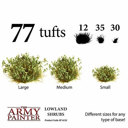 The Army Painter Battlefield Tufts: Lowland Shrubs Terrain Kit