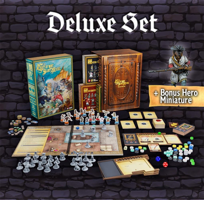 The Cats of Mont Saint-Michel: Deluxe Set Board Game