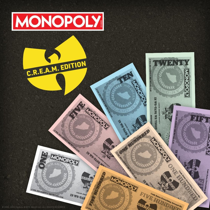 Monopoly: Wu-Tang Clan - C.R.E.A.M. Edition Board Game