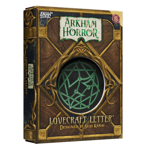 Z-Man Games Arkham Horror: Lovecraft Letter Board Game