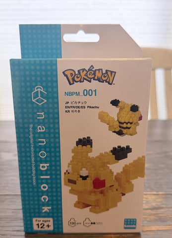 Pokémon Nanoblock: Pikachu (130 Pieces)