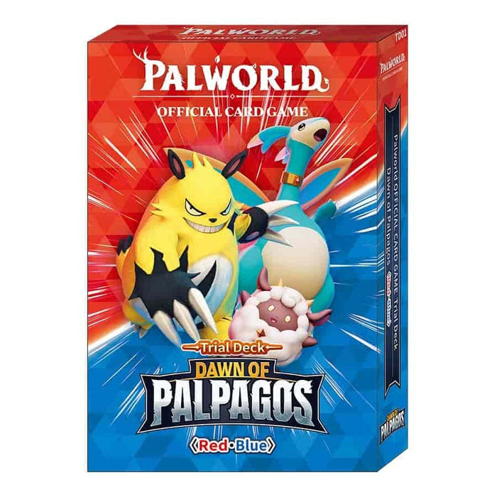 Bushiroad Palworld Official Card Game: Dawn of Palpagos - Blue-Red Trial Deck