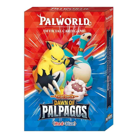 Bushiroad Palworld Official Card Game: Dawn of Palpagos - Blue-Red Trial Deck