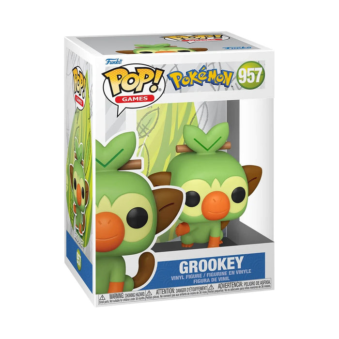 Funko Pop! Games: Pokemon - Grookey Vinyl Figure
