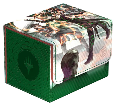 Reality Fracture Sidewinder Deck Box 100+ Solid Black