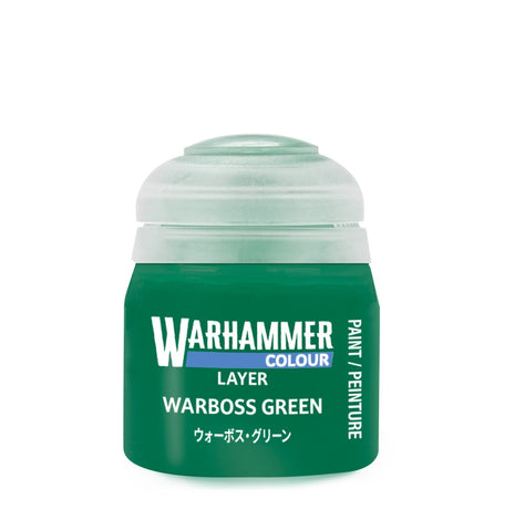Citadel Layer Paints: Warboss Green 12ml Pot
