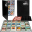 Monster Protectors Monster Binder 9-Pocket Card Album: Matte Black with White Pages (Holds 360)