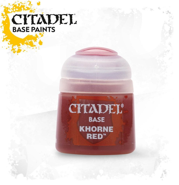Games Workshop Citadel Paint: Khorne Red Base