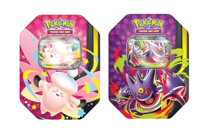 Pokemon Mega Moonlit Tins: Set of 2