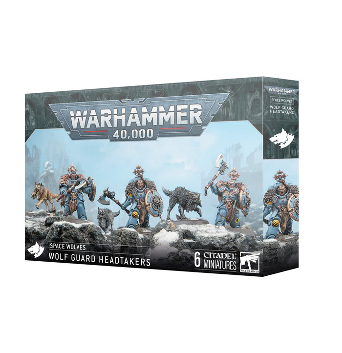 Games Workshop Warhammer 40K: Space Wolves Wolf Guard Headtakers
