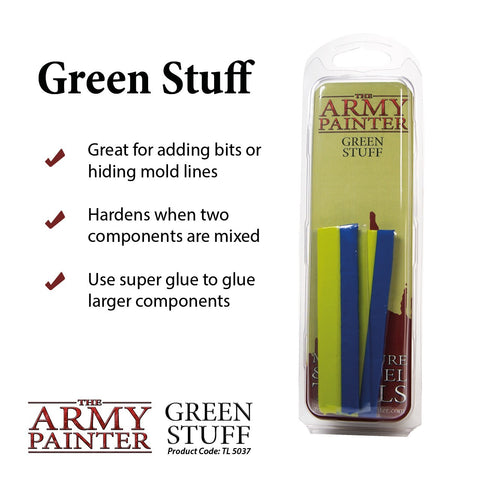 The Army Painter: Green Stuff Kneadatite Miniature Modeling Tool