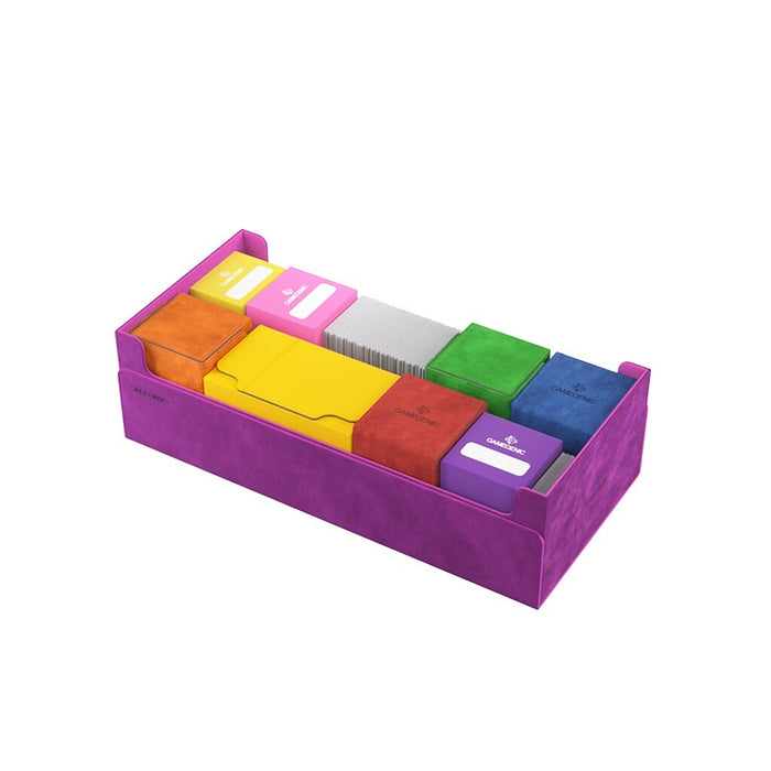 GameGenic Dungeon 1100+ Convertible Deck Box: Purple