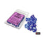 Chessex Nebula Dice: d10 Aura with White (10 Count)