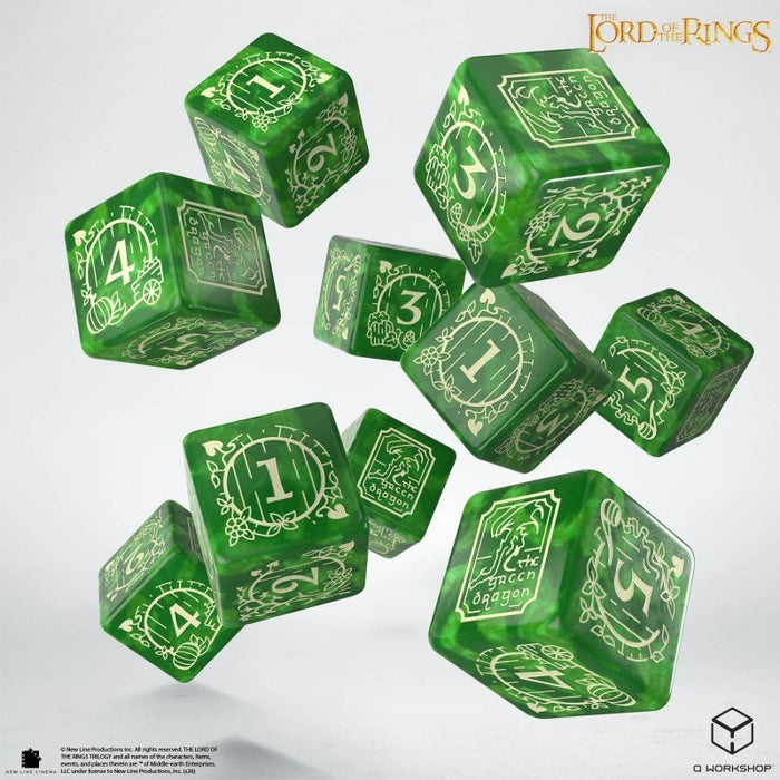 The Lord of the Rings: Shire Dice Set (10 Dice)