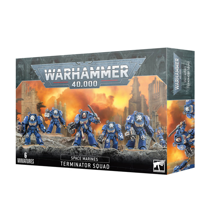 Games Workshop Warhammer 40K: Space Marines Terminators Squad (10 Models)