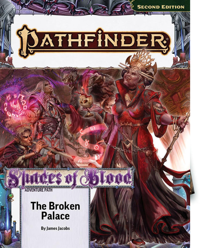 Paizo Inc. Pathfinder Adventure Path: The Broken Palace - Shades of Blood 2 of 3 Trade Paperback