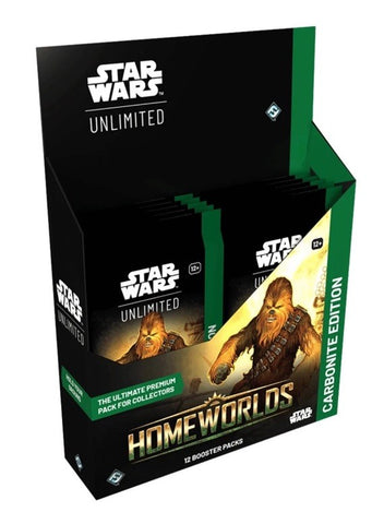 Star Wars: Unlimited - Homeworlds Carbonite Booster Box (24 Packs)
