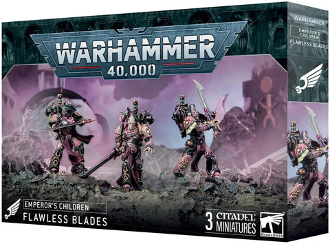 Games Workshop Warhammer 40K: Emperor's Children Flawless Blades (10 Models)