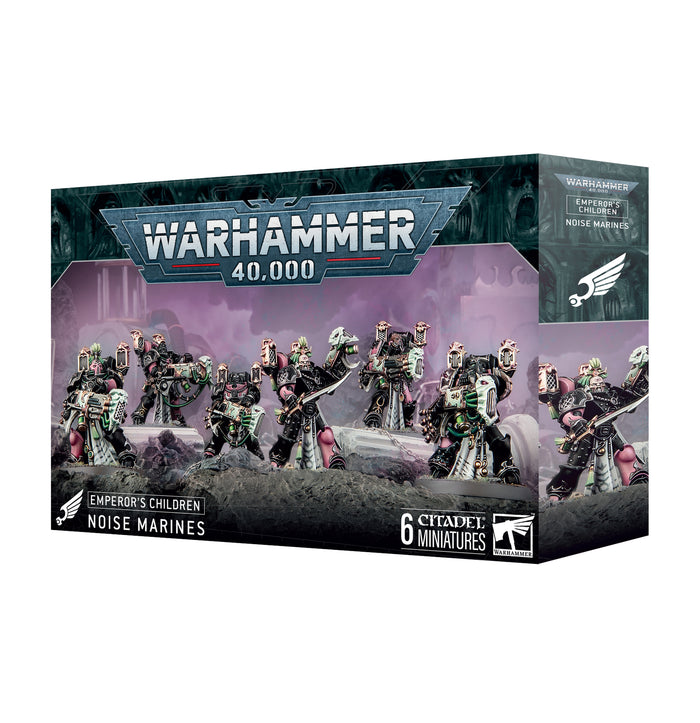 Games Workshop Warhammer 40K: Emperor's Children Noise Marines (10 Models)