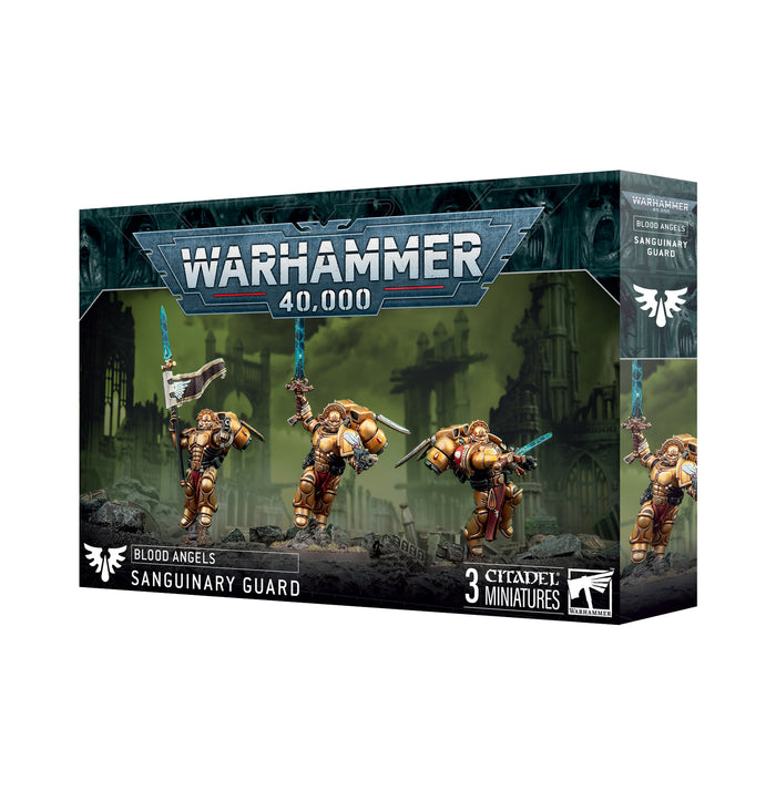 Games Workshop Warhammer 40,000: Blood Angels Sanguinary Guard (5 Miniatures)