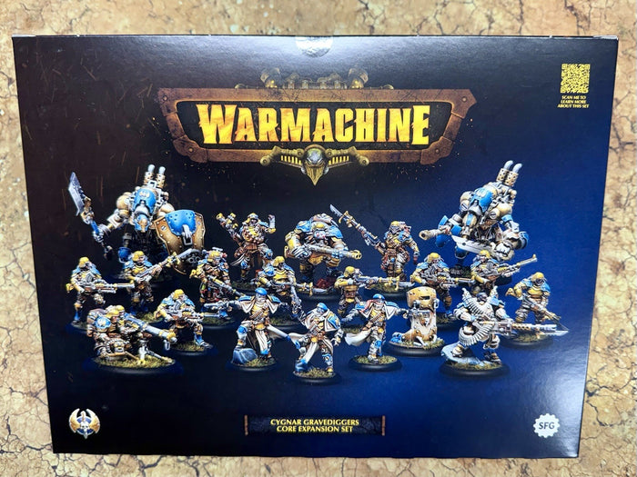 Warmachine: Cygnar Gravediggers Core Expansion Board Game