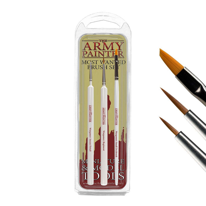 The Army Painter Most Wanted Brush Set