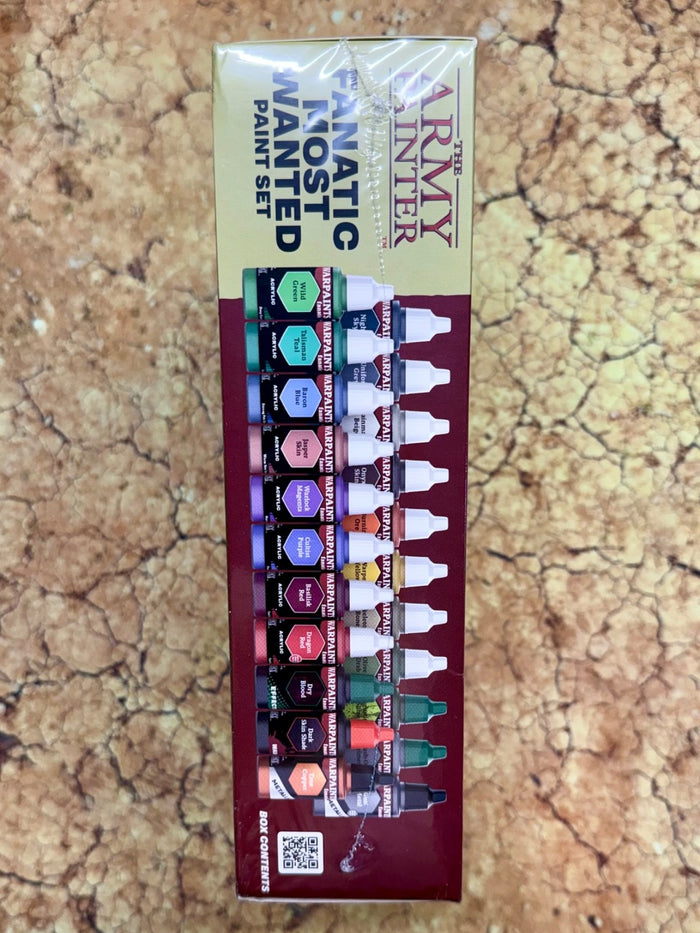 Army Painter Warpaints Fanatic: Most Wanted Paint Set