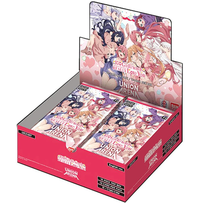 Union Arena TCG: The 100 Girlfriends Who Really, Really, Really, Really, REALLY Booster Box (24 Packs)