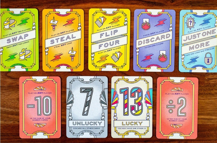 Flip 7 With a Vengeance Board Game