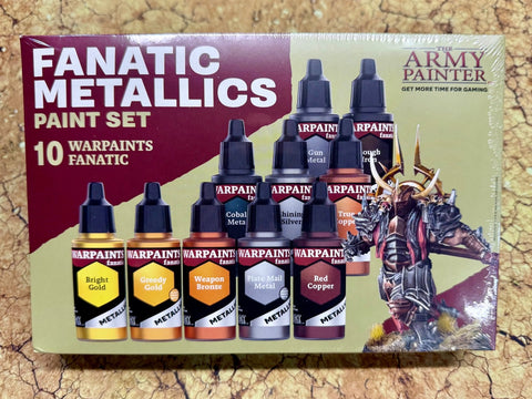 The Army Painter Warpaints Fanatic Metallics Paint Set