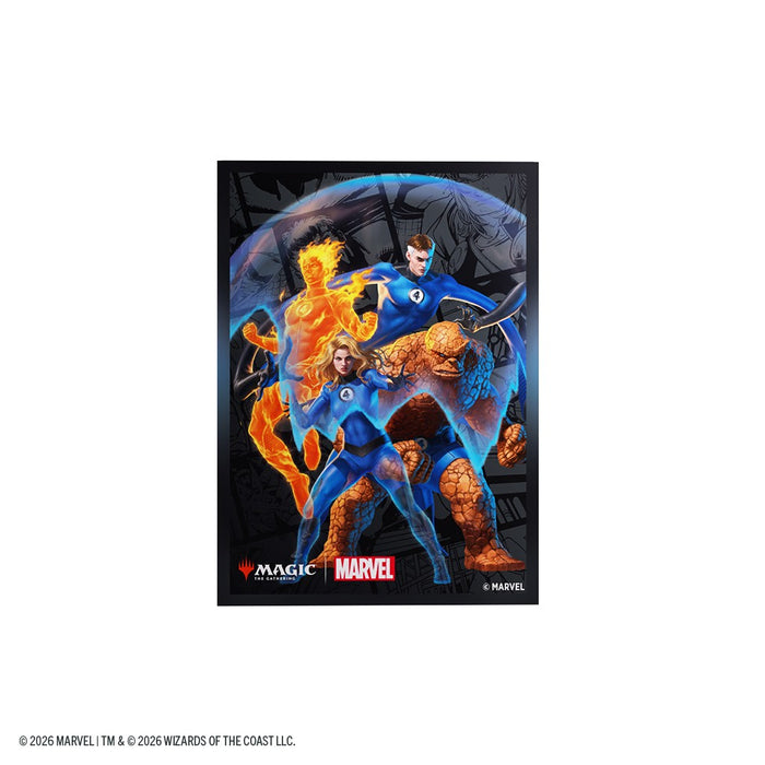 Gamegenic Marvel Super Heroes Premium Art Sleeves: The Fantastic Four (100 Count)