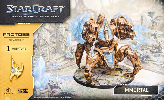 Archon Studio StarCraft: Tabletop Miniatures Game - Protoss Immortal Expansion