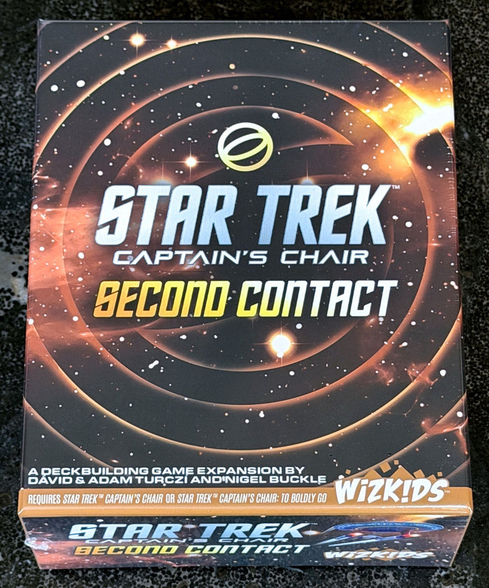 WizKids Star Trek: Captain's Chair Second Contact Deck Building Game Expansion