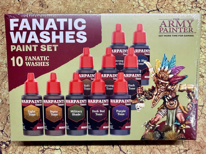 The Army Painter Warpaints Fanatic Washes Paint Set