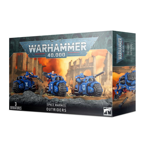 Games Workshop Warhammer 40K: Space Marines Outriders (3 Models)